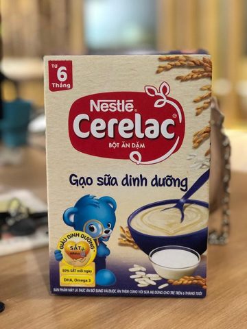 Bột ăn dặm Nestle có tốt không